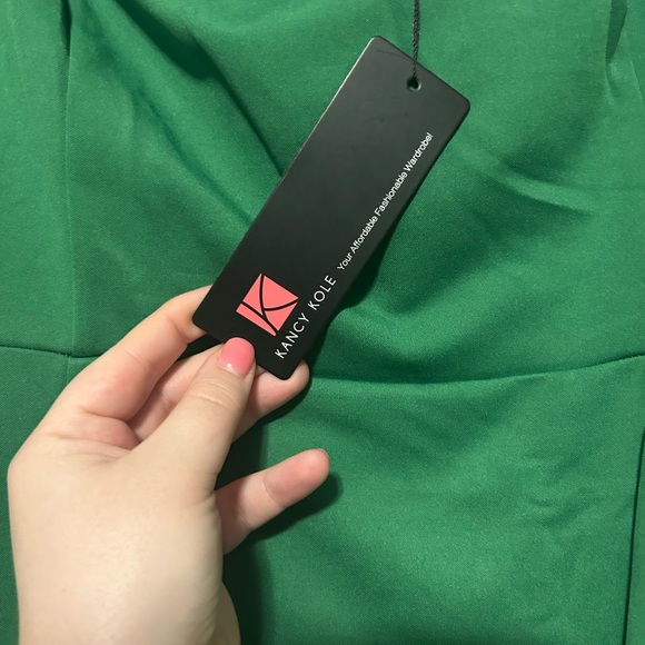 NEW Kancy Kole Green Formal Dress Womens Size XL - Picture 7 of 11